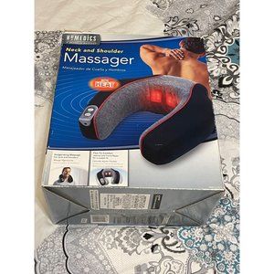 NWT Homedics Heated Neck & Shoulder Massager #E-4-3